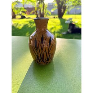 Vintage Woodleigh Pottery studios vase made in Canada